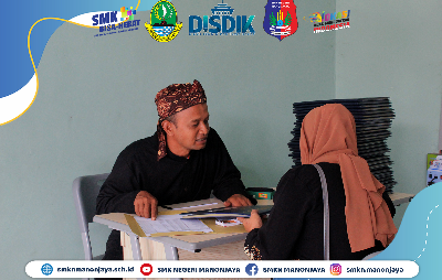 Pembagian Rapor Siswa dan Siswi SMKN Manonjaya Tahun 2022
