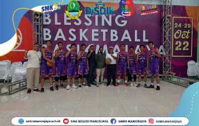 JUARA II BASKETBALL Tingkat Kabupaten dalam acara GALAXII FEST 2022