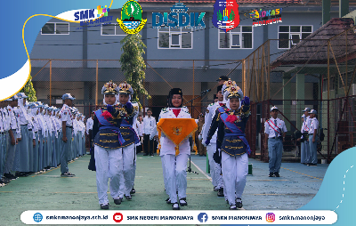 Upacara Paripurna SMK Negeri Manonjaya 7 November 2022