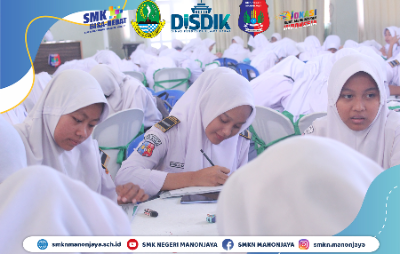 Penulisan Mushaf Follow The Line SMKN Manonjaya