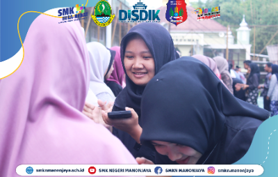 Halal Bihalal Seluruh Warga SMK Negeri Manonjaya