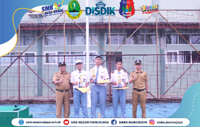 Upacara Bendera dan Penyerahan Piala Kejuaraan LKS Tingkat Kabupaten