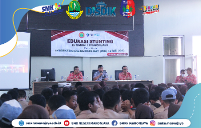 Edukasi Stunting Dalam Rangkat International Nurses Day oleh Puskesmas Manonjaya