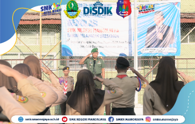 Penutupan Kegiatan Pembinaan Kesadaran Bela Negara bagi Peserta Didik Kelas XI SMKN Manonjaya