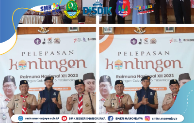 Pelepasan Kontingen Raimuna Nasional XII 2023 Kontingen Cabang Kab Tasikmalaya