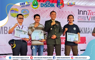 SMKN Manonjaya Menjadi Juara 3 Lomba Inovasi Teknologi Tasikmalaya 2023 di Inn Tech Village Kodim 0612 Kabupaten Tasikmalaya