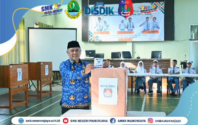 Pesta Demokrasi Pemilihan Umum Ketua dan Wakil Ketua Osis