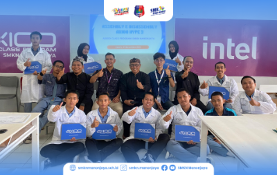 Assembly dan Disassembly Axioo Hype 3 Jurusan RPL SMKN Manonjaya